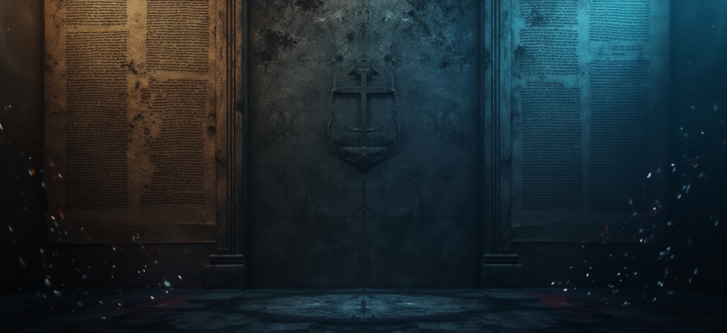 The Mask of Truth background